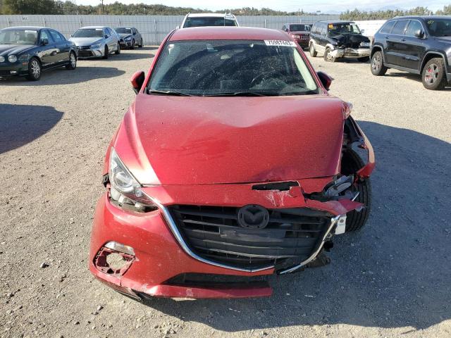 JM1BM1J79G1334112 - 2016 MAZDA 3 SPORT RED photo 5