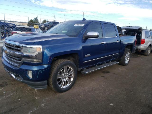 3GCUKTEC5GG172224 - 2016 CHEVROLET SILVERADO K1500 HIGH COUNTRY BLUE photo 1