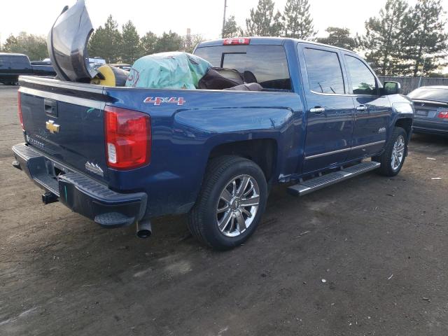 3GCUKTEC5GG172224 - 2016 CHEVROLET SILVERADO K1500 HIGH COUNTRY BLUE photo 3