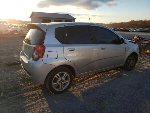 KL1TG66E79B349261 - 2009 CHEVROLET AVEO LT SILVER photo 3