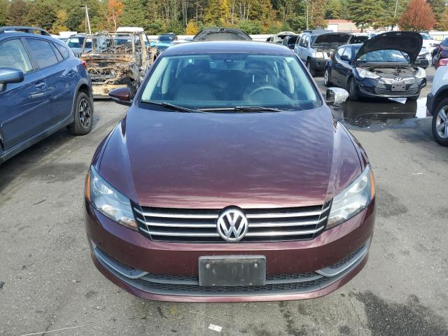 1VWAP7A35CC087380 - 2012 VOLKSWAGEN PASSAT S BURGUNDY photo 5