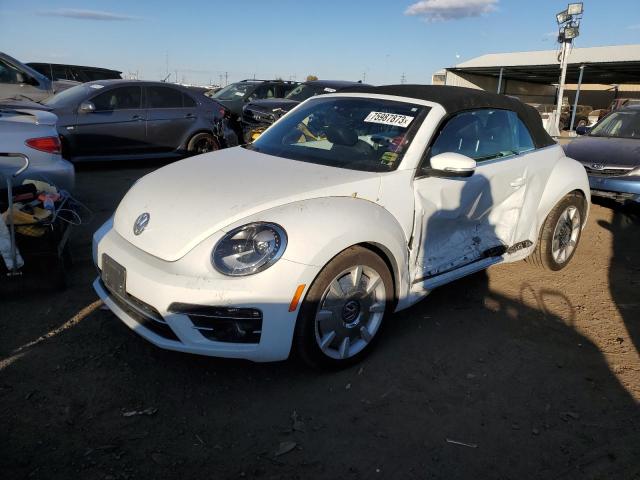 3VW5DAAT3KM502703 - 2019 VOLKSWAGEN BEETLE S WHITE photo 1