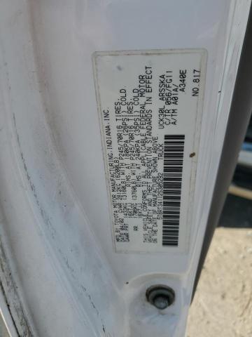 5TBRT34112S305292 - 2002 TOYOTA TUNDRA ACCESS CAB თეთრი ფოტო 12