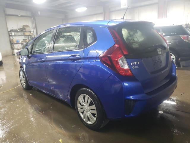 JHMGK5H55GX008732 - 2016 HONDA FIT LX BLUE photo 2