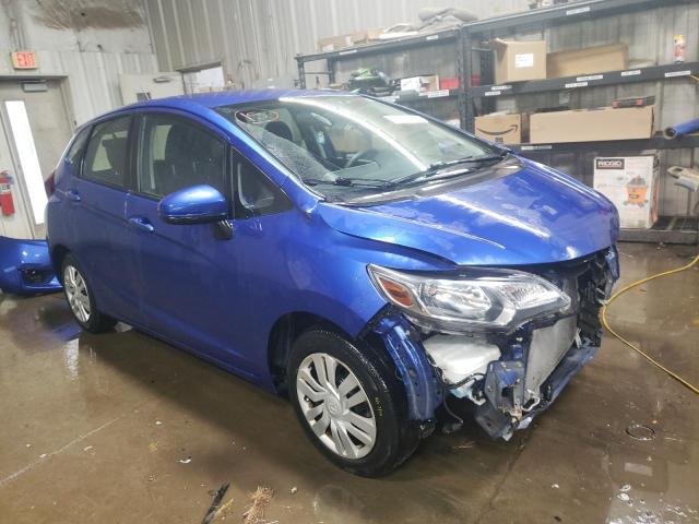 JHMGK5H55GX008732 - 2016 HONDA FIT LX BLUE photo 4