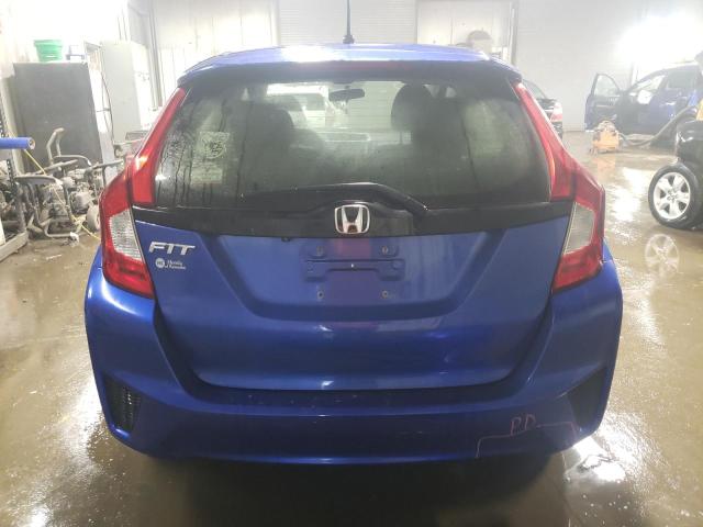 JHMGK5H55GX008732 - 2016 HONDA FIT LX BLUE photo 6