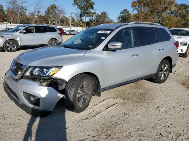 5N1DR2MN7KC584922 - 2019 NISSAN PATHFINDER S SILVER photo 1