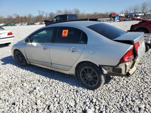 1HGFA16876L022337 - 2006 HONDA CIVIC EX SILVER photo 2