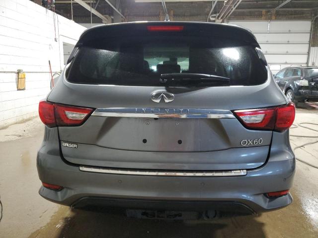 5N1DL0MMXHC515096 - 2017 INFINITI QX60 SILVER photo 6