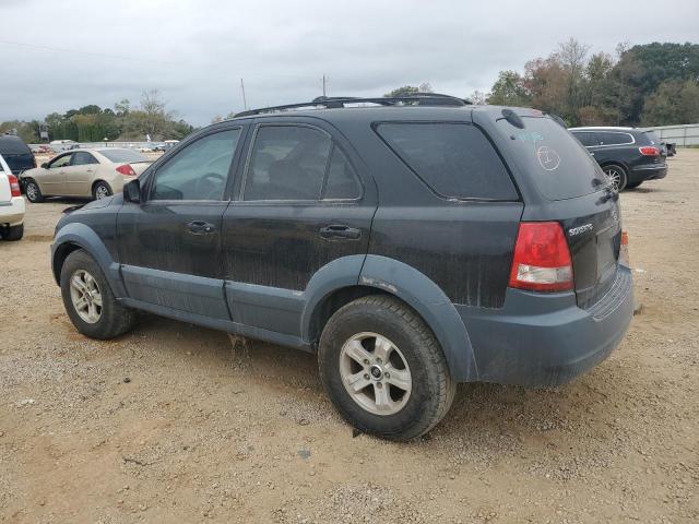 KNDJC733445242504 - 2004 KIA SORENTO EX BLACK photo 2