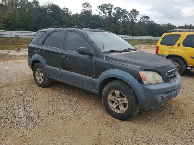 KNDJC733445242504 - 2004 KIA SORENTO EX BLACK photo 4