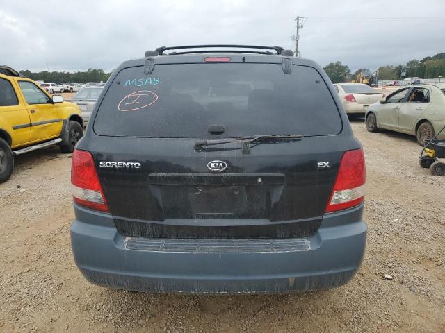 KNDJC733445242504 - 2004 KIA SORENTO EX BLACK photo 6