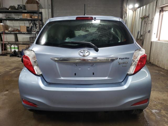 JTDKTUD36ED577577 - 2014 TOYOTA YARIS BLUE photo 6