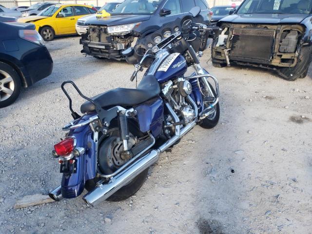 1HD1KBW106Y639983 - 2006 HARLEY-DAVIDSON FLHXI BLUE photo 4