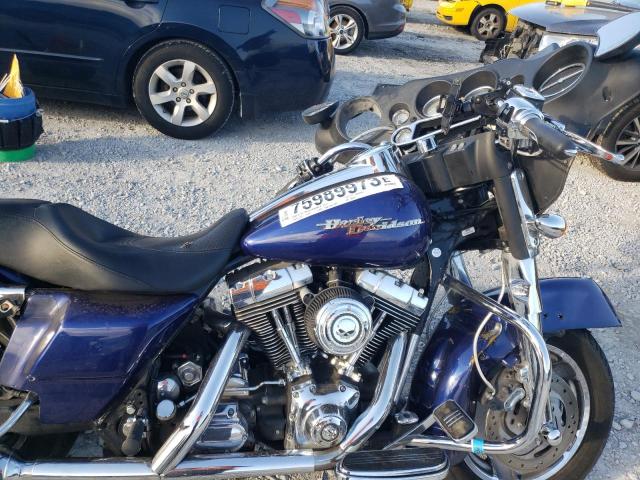 1HD1KBW106Y639983 - 2006 HARLEY-DAVIDSON FLHXI BLUE photo 5