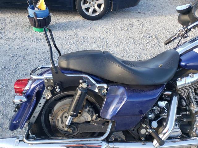 1HD1KBW106Y639983 - 2006 HARLEY-DAVIDSON FLHXI BLUE photo 6