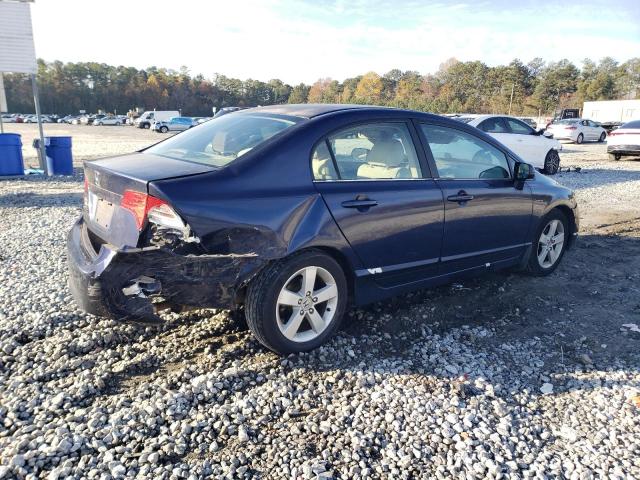 1HGFA16836L153247 - 2006 HONDA CIVIC EX BLUE photo 3