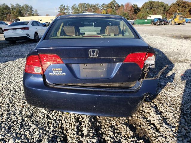 1HGFA16836L153247 - 2006 HONDA CIVIC EX BLUE photo 6