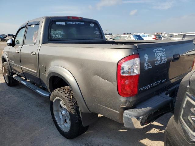 5TBET34175S491228 - 2005 TOYOTA TUNDRA DOUBLE CAB SR5 GRAY photo 2