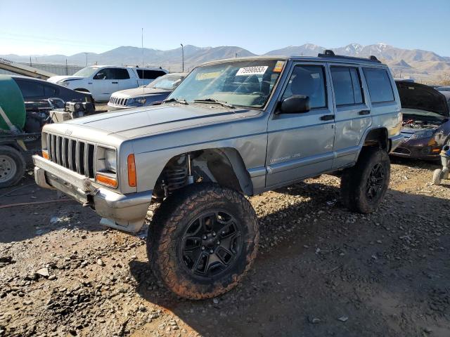 1J4FF58S4YL165694 - 2000 JEEP CHEROKEE CLASSIC SILVER photo 1