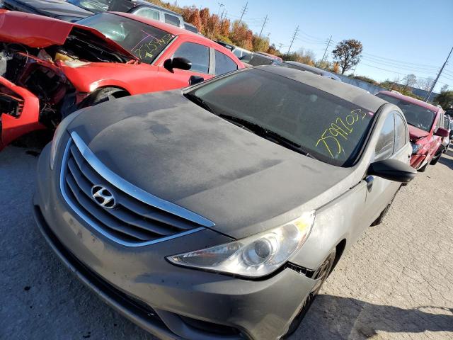 5NPEB4AC5DH809695 - 2013 HYUNDAI SONATA GLS GRAY photo 1