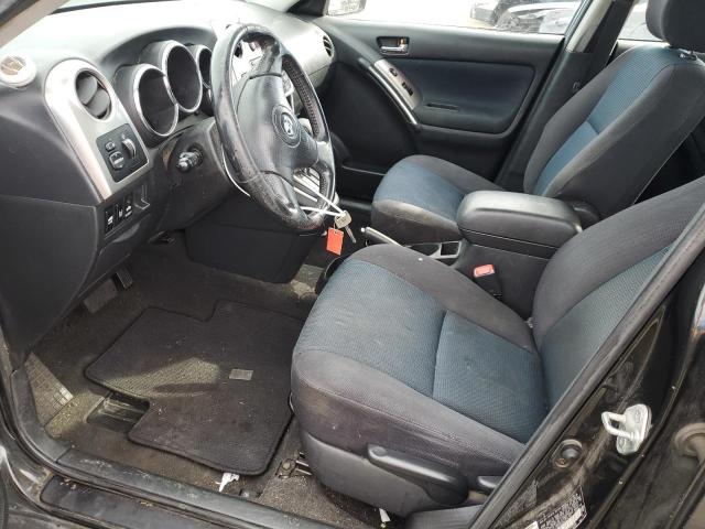 2T1KR32E86C614754 - 2006 TOYOTA COROLLA MA XR BLACK photo 7