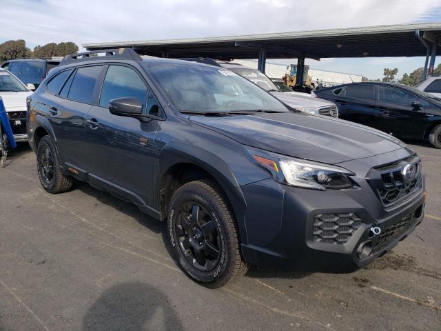 4S4BTGUD3R3155347 - 2024 SUBARU OUTBACK WILDERNESS GRAY photo 4