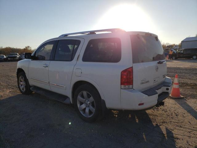 5N1BA0NC8AN606588 - 2010 NISSAN ARMADA SE WHITE photo 2