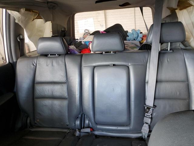 5FNYF28516B031314 - 2006 HONDA PILOT EX SILVER photo 10