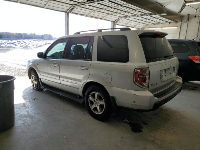 5FNYF28516B031314 - 2006 HONDA PILOT EX SILVER photo 2