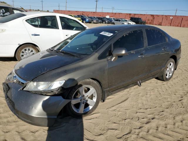 2HGFA16838H312901 - 2008 HONDA CIVIC EX GRAY photo 1