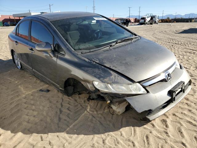 2HGFA16838H312901 - 2008 HONDA CIVIC EX GRAY photo 4