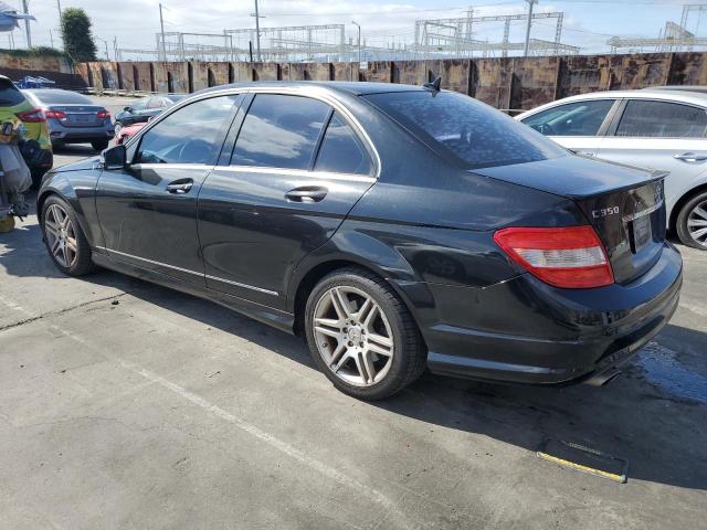 WDDGF5GBXAR088589 - 2010 MERCEDES-BENZ C 350 BLACK photo 2