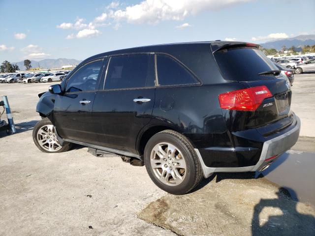 2HNYD28259H518715 - 2009 ACURA MDX BLACK photo 2