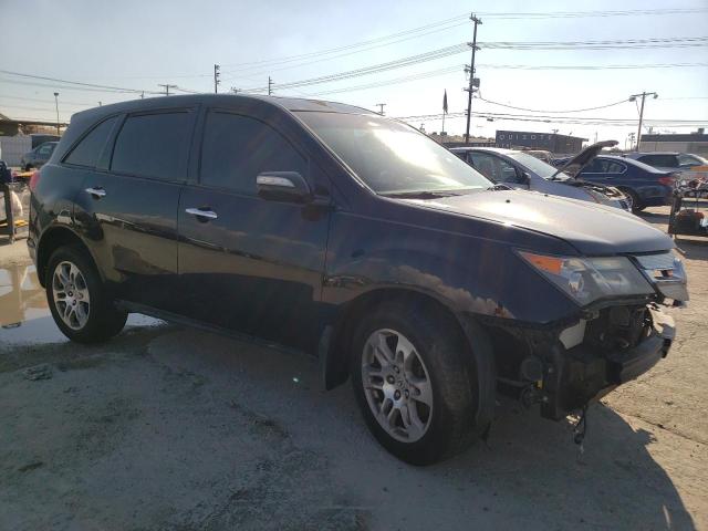 2HNYD28259H518715 - 2009 ACURA MDX BLACK photo 4