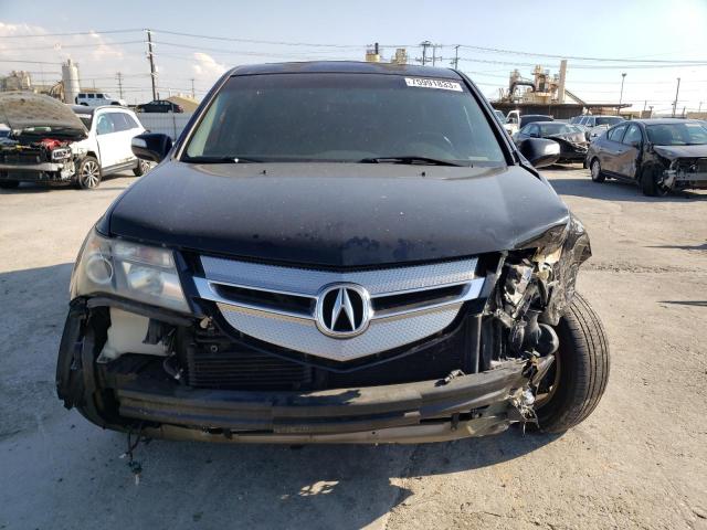 2HNYD28259H518715 - 2009 ACURA MDX BLACK photo 5