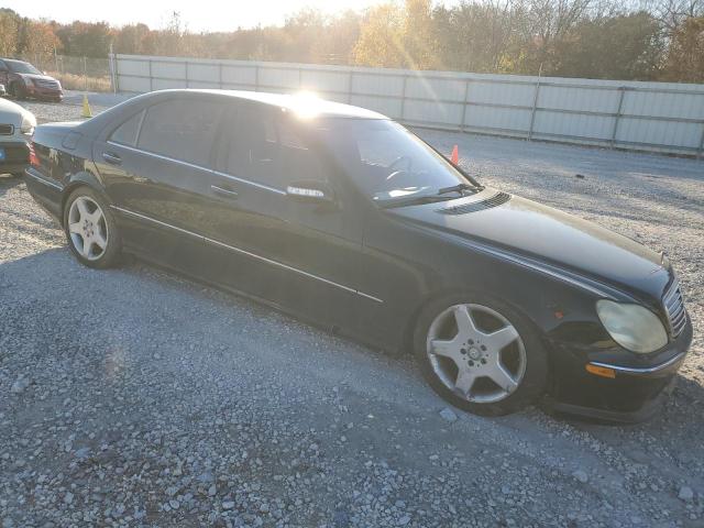 WDBNG70J04A395850 - 2004 MERCEDES-BENZ S 430 BLACK photo 4