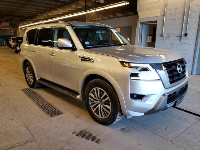 JN8AY2BB8M9795828 - 2021 NISSAN ARMADA SL SILVER photo 4