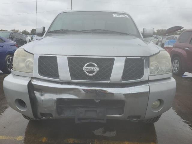 1N6BA07A25N525802 - 2005 NISSAN TITAN XE SILVER photo 5