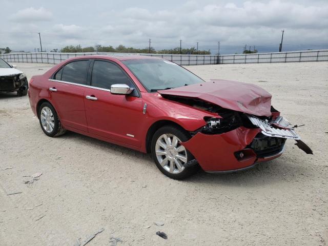 3LNDL2L3XCR831841 - 2012 LINCOLN MKZ HYBRID RED photo 4