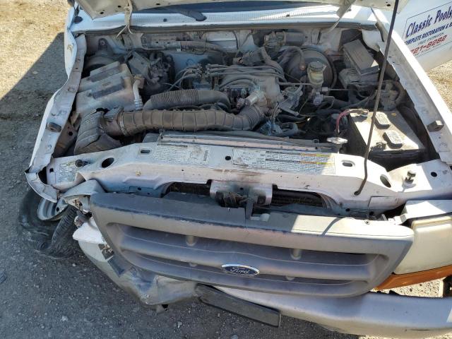 1FTYR10V9YPB81421 - 2000 FORD RANGER WHITE photo 11