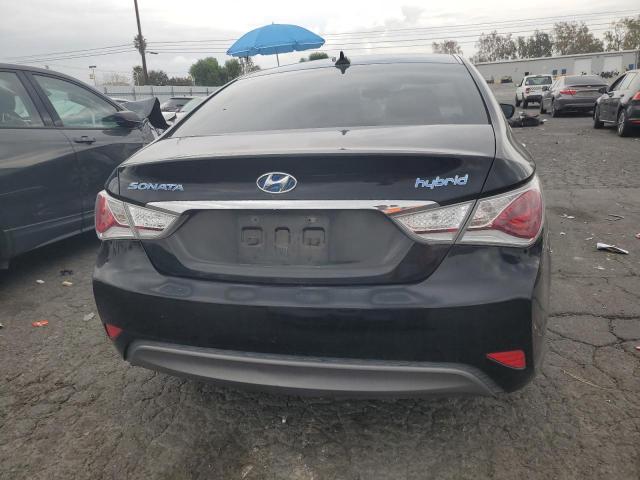 KMHEC4A43CA029282 - 2012 HYUNDAI SONATA HYBRID BLACK photo 6