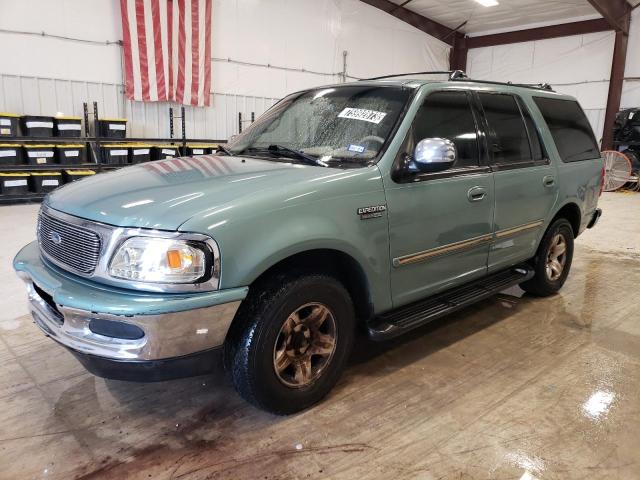 1FMRU17L3WLB31881 - 1998 FORD EXPEDITION GREEN photo 1