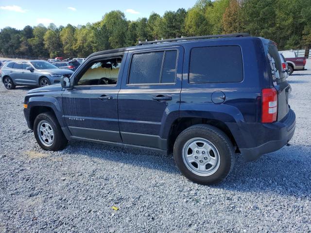 1C4NJPBA4CD605248 - 2012 JEEP PATRIOT SPORT BLUE photo 2