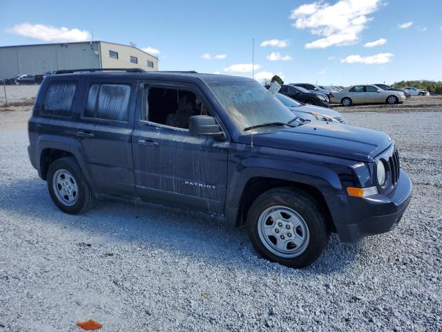 1C4NJPBA4CD605248 - 2012 JEEP PATRIOT SPORT BLUE photo 4