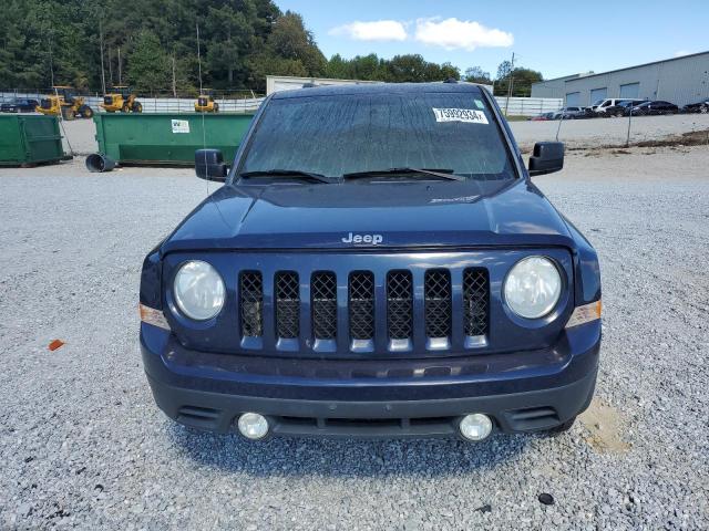 1C4NJPBA4CD605248 - 2012 JEEP PATRIOT SPORT BLUE photo 5