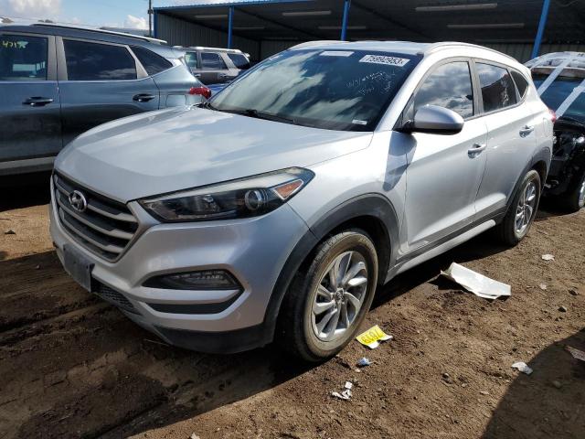 KM8J33A47JU674425 - 2018 HYUNDAI TUCSON SEL SILVER photo 1