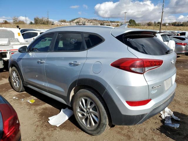 KM8J33A47JU674425 - 2018 HYUNDAI TUCSON SEL SILVER photo 2