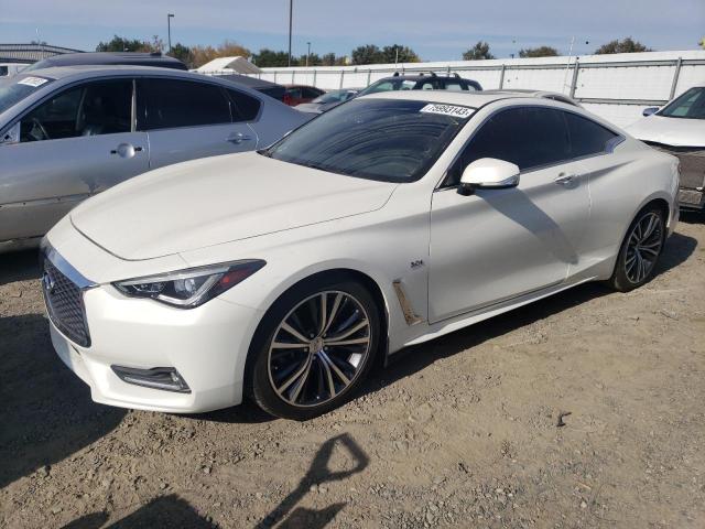 JN1EV7EK0HM364033 - 2017 INFINITI Q60 PREMIUM WHITE photo 1