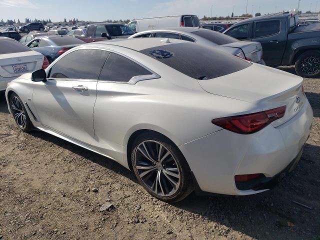 JN1EV7EK0HM364033 - 2017 INFINITI Q60 PREMIUM WHITE photo 2